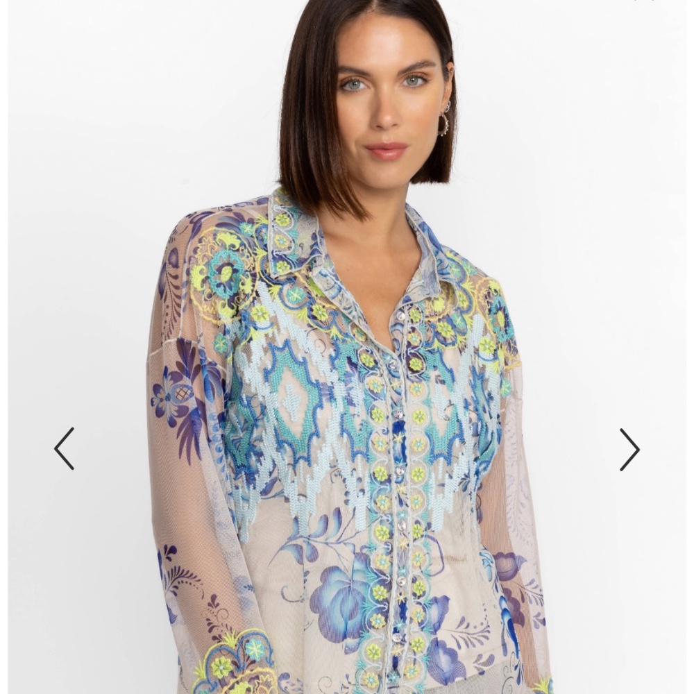 Brand New Beautiful Johnny Was Mazzy Blouse
